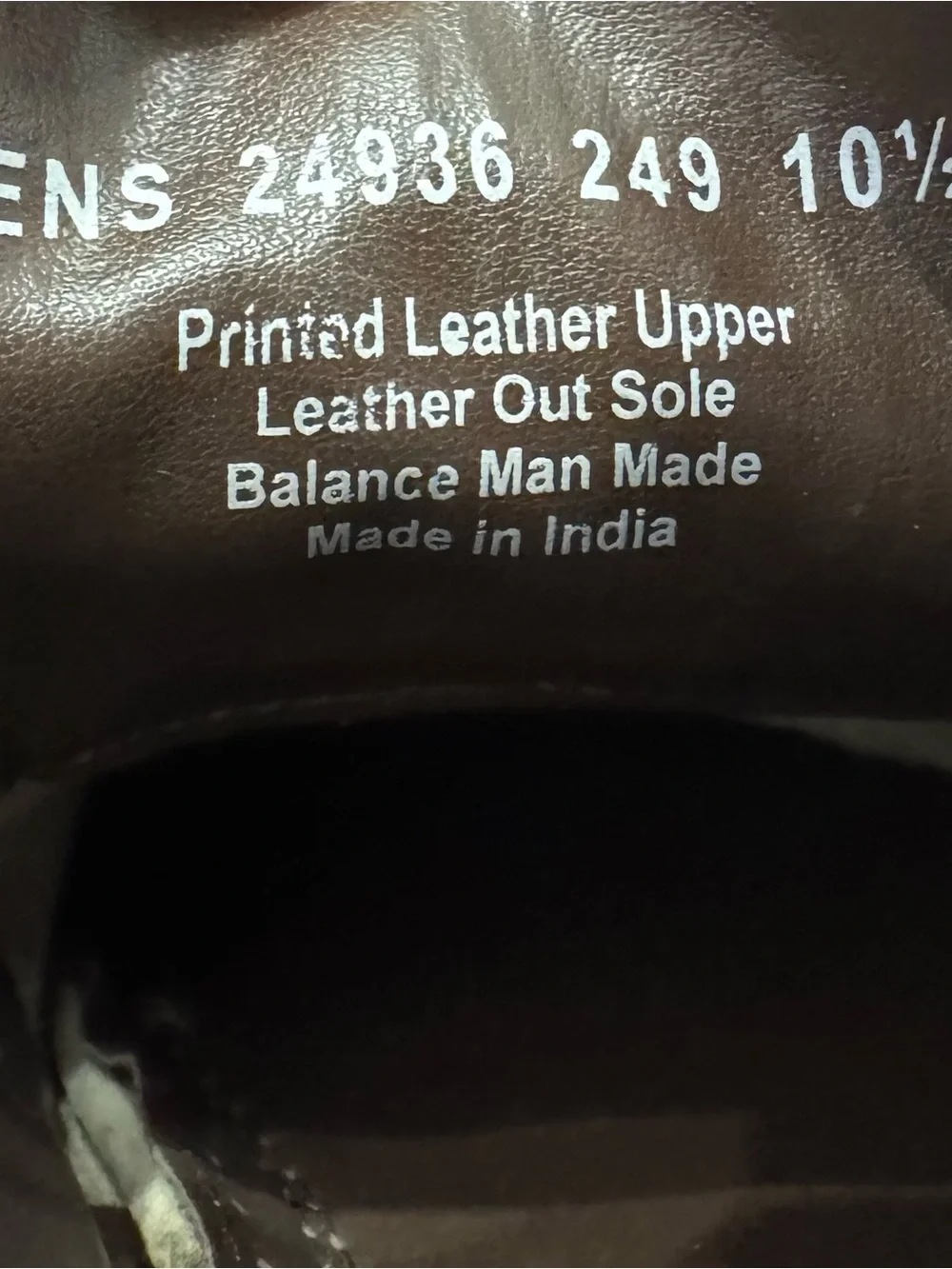 Stacy Adams Brown and Black Croc-Embossed Wingtip Oxfords